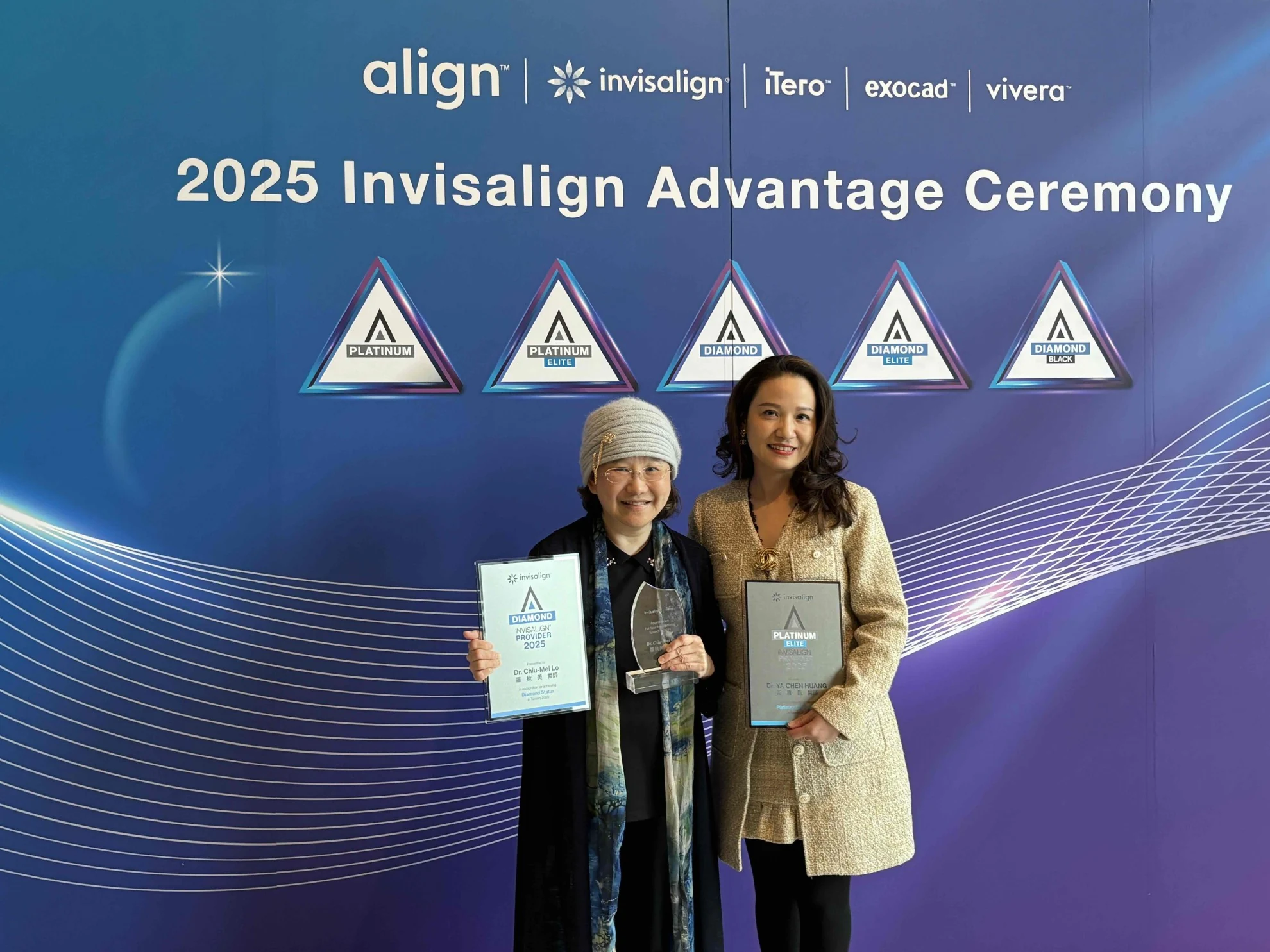 💠隱適美頒獎典禮 2025 Invisalign Advantage & Advance Ceremony＠台北艾麗💠羅教授隱適美智能教室學員英雄榜