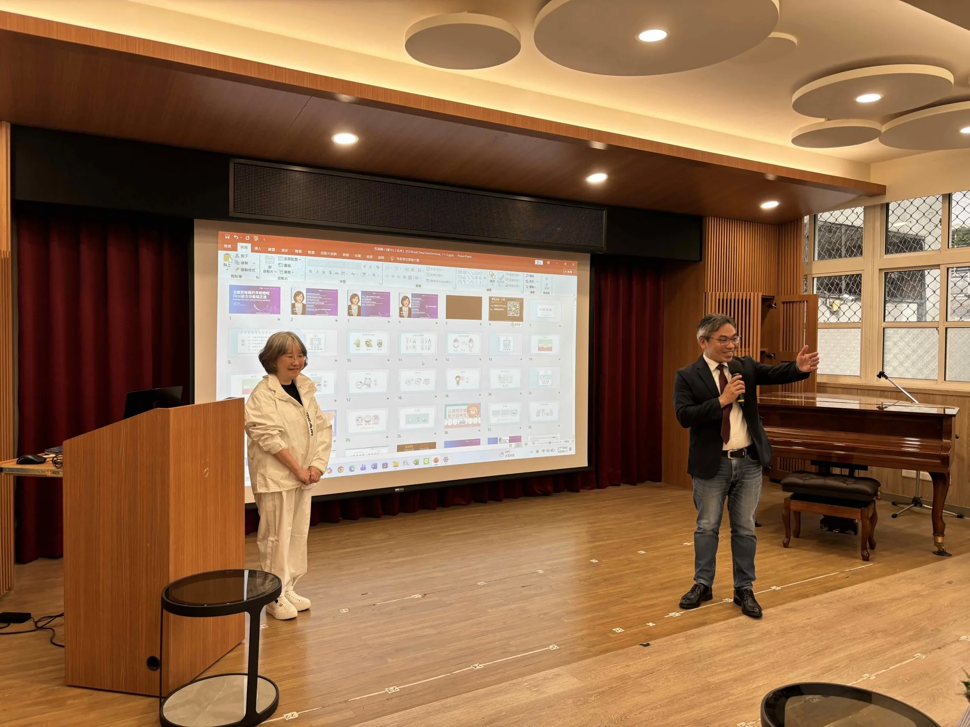 🏫龍安國小🏫口腔保健與早期矯正講座👩‍⚕️羅秋美教授
